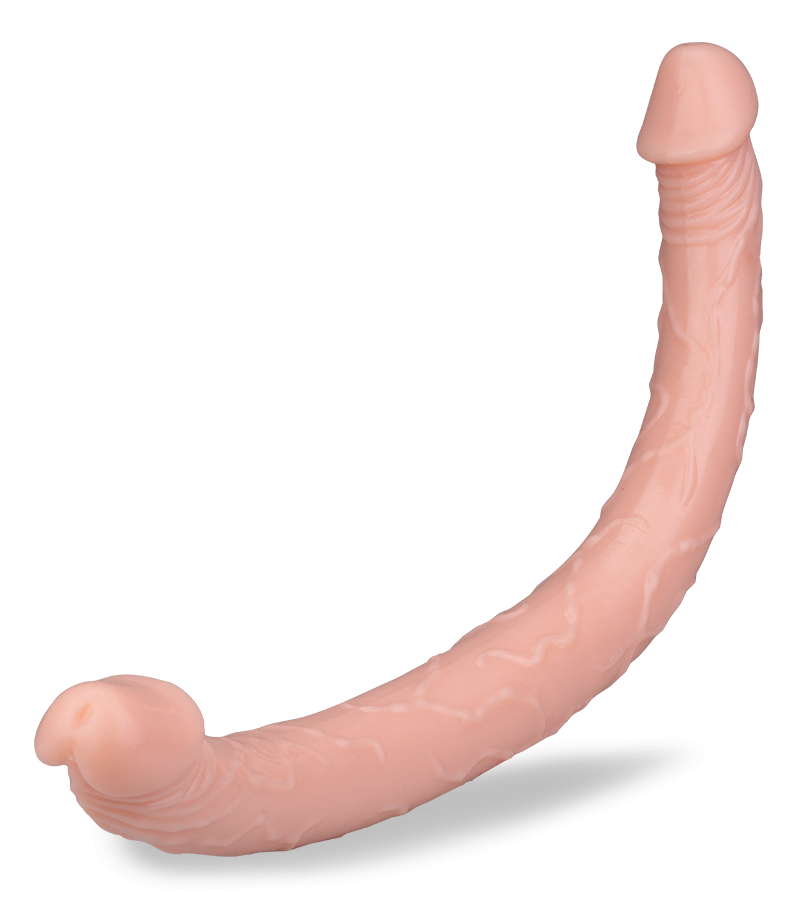 Biegsamer Riesen-Doppeldildo 44 cm
